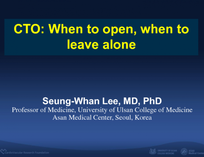 CTO: When to Open, When to Leave Alone