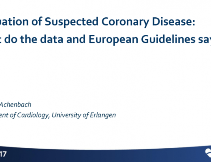 Evaluation of Suspected Coronary Artery Disease With Noninvasive and Invasive Imaging: What Do the Data and EU Guidelines Say?