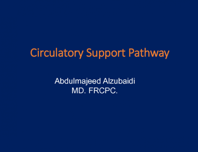 Circulatory Support Pathway