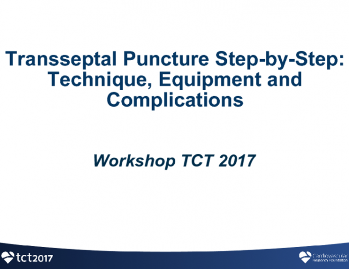 Transseptal Wet Models