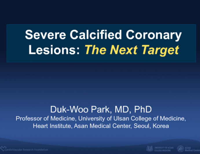 Severe Calcified Coronary Lesions: The Next Target