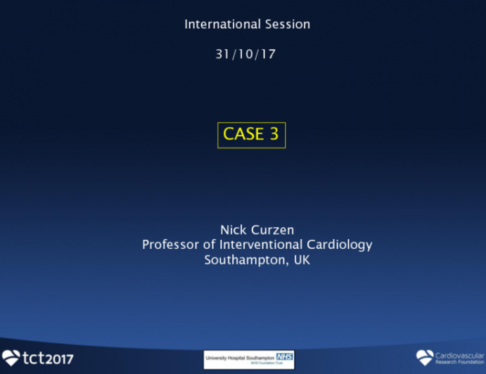 Case #3 Introduction: Patient With Previous CABG Undergoes Successful Transfemoral TAVR via a Tortuous Aorta; and a Few Hours Later, He Becomes Hypotensive, Complains of Chest Pain, and Has T-Wave Inversion in V1-V3