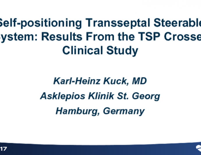 Self-positioning Trans-septal Steerable System: Results From the TSP Crosser Clinical Study