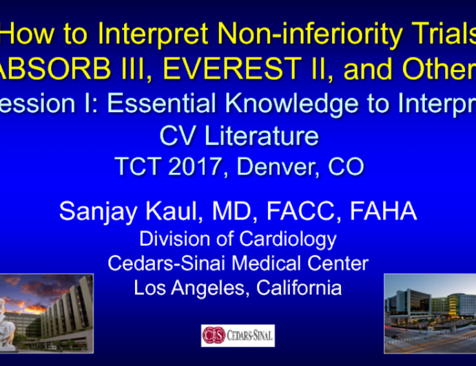 How to Interpret Noninferiority Trials (eg, ABSORB III, EVEREST II, and Others)