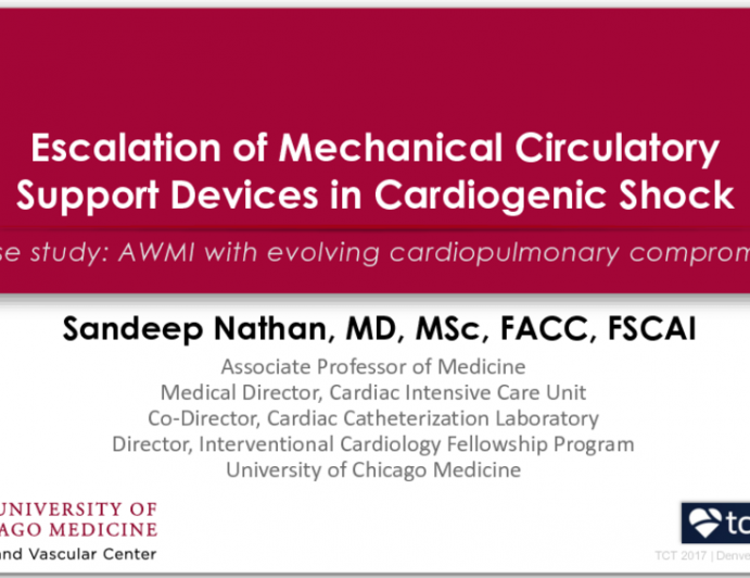 Case #6: Escalation of Mechanical Circulatory Support Devices in Cardiogenic Shock (With Discussion)