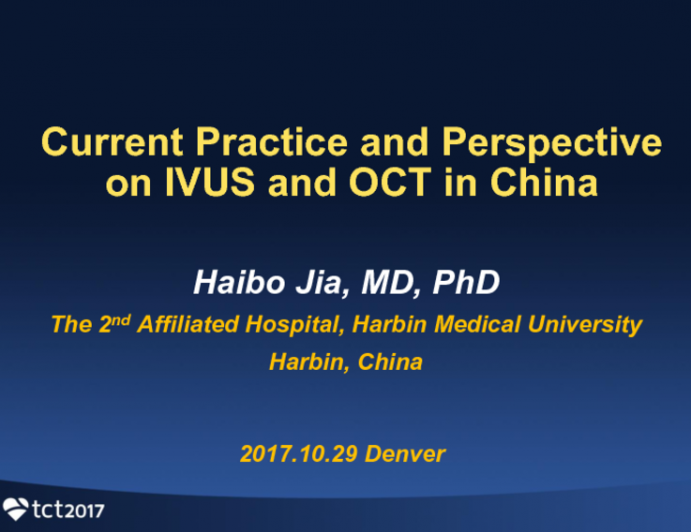 Current Practice and Perspectives on IVUS and OCT in China