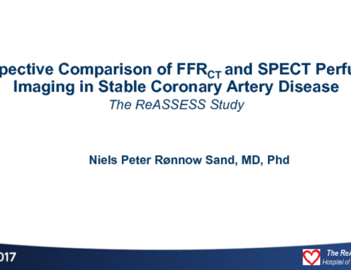 ReASSESS: Diagnostic Accuracy of FFRCT and SPECT Perfusion Imaging Compared to FFR in Patients With Coronary Artery Disease