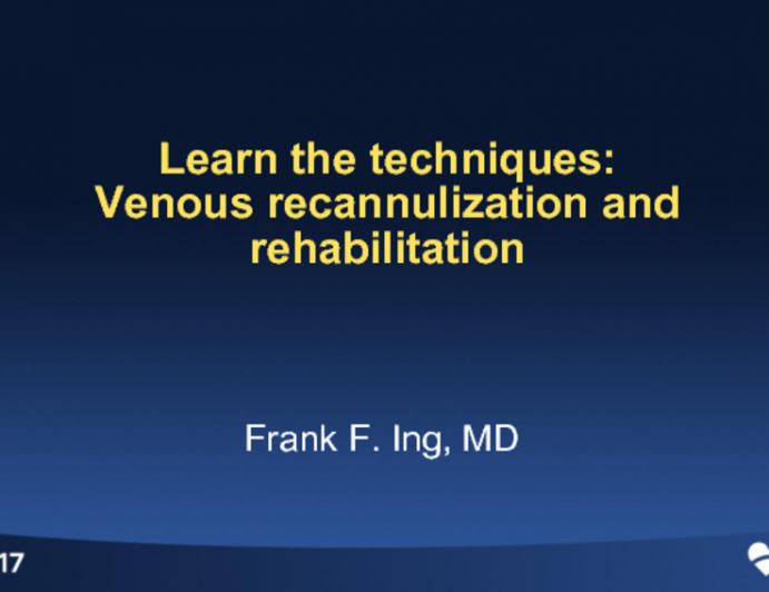Case #2: Venous Recannulation (With Discussion)