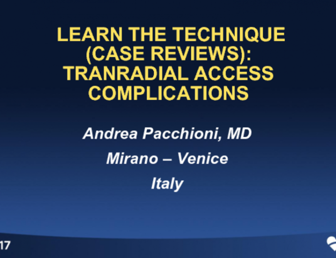 CASE #5: Rupture of a Brachial Artery (With Discussion)