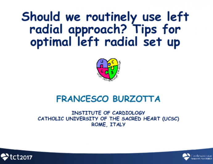 Should We Routinely Use Left Radial Approach? Tips for Optimal Left Radial Set Up