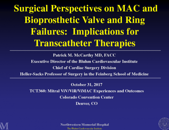 Surgical Perspectives on MAC and Bioprosthetic Valve and Ring Failures: Implications for Transcatheter Therapies