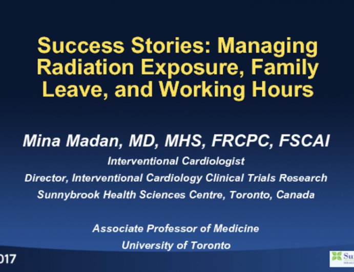 Success Stories: Managing Radiation Exposure, Family Leave, and Working Hours