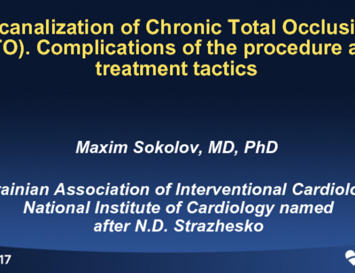 Ukraine Presents to Egypt: Complications During a CTO PCI