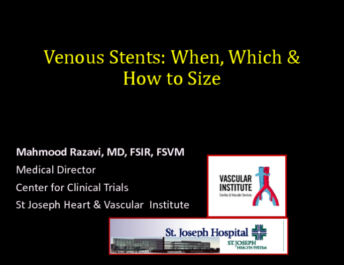 Case #4: Central Venous Stents: When, Which, and How (With Discussion)