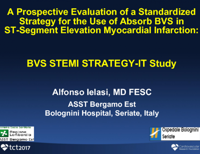 Registry Update: BVS STEMI STRATEGY