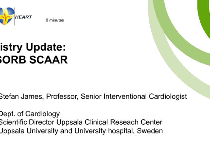 Registry Update: ABSORB SCAAR