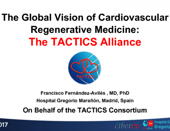 The Global Vision of Cardiovascular Regenerative Medicine: The TACTICS Alliance