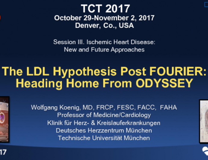 The LDL Hypothesis Post FOURIER: Heading Home From ODYSSEY