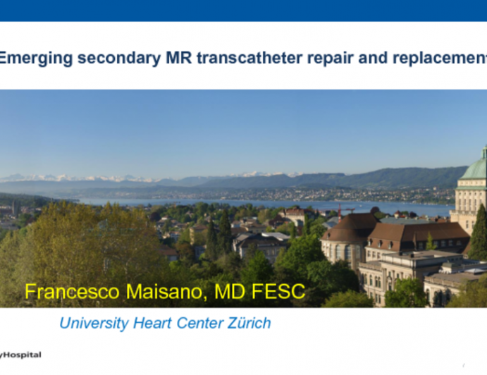 Emerging Secondary MR Transcatheter Repair and Replacement Therapies