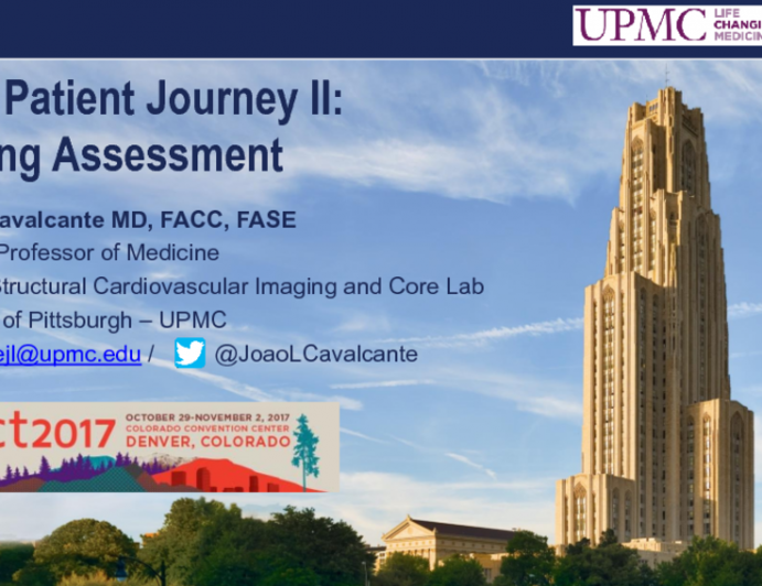 TAVR Patient Journey II: Imaging Assessment