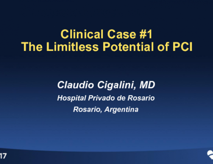 Clinical Case #1: The Limitless Potential of PCI