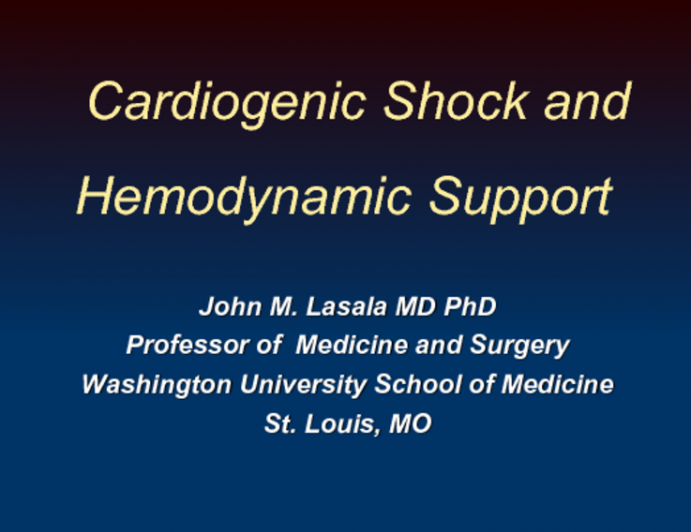 Right and Left Heart Hemodynamic Support Options