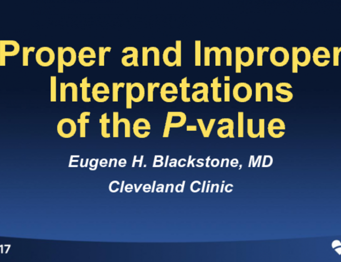 Proper and Improper Interpretations of the P-value