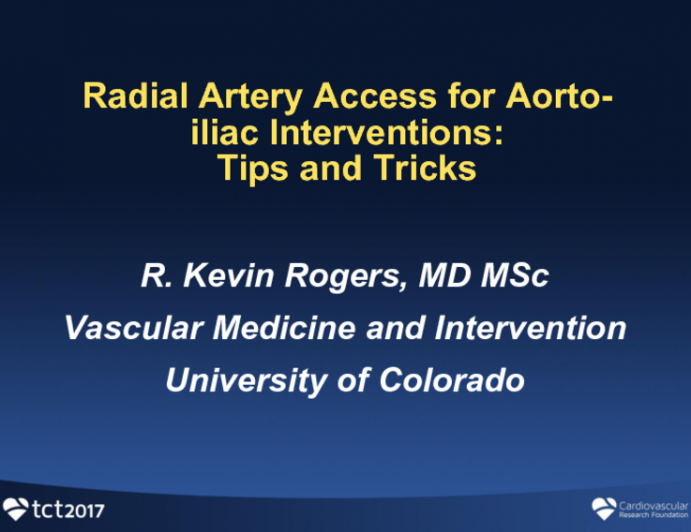 Radial Access for Aorto-Iliac Intervention: Tips and Tricks