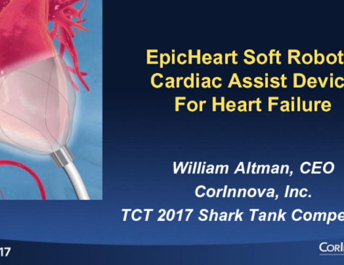 Soft Robotic Cardiac Assist Device for Heart Failure Patients (CorInnova)