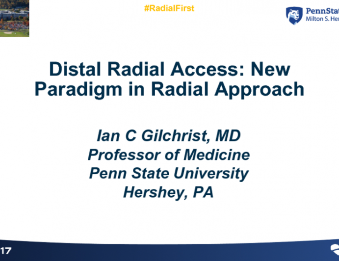 Distal Radial Access: New Paradigm in Radial Approach