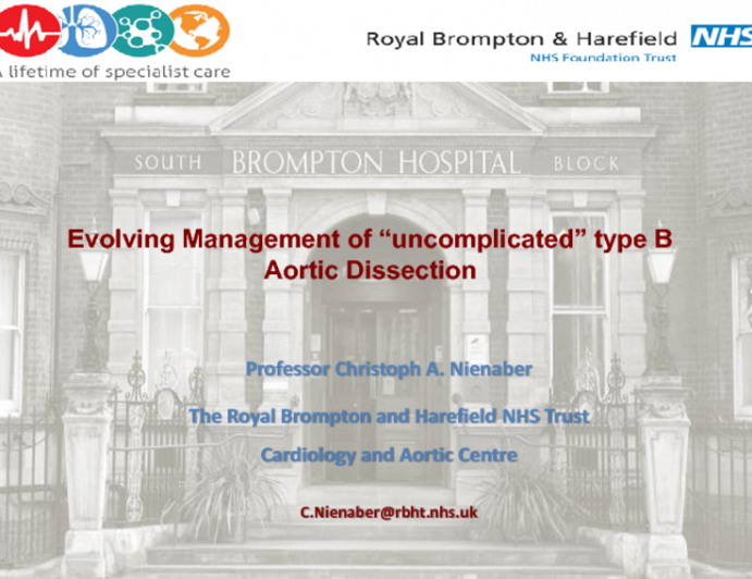 Evolving Management of “Uncomplicated” Type B Dissections