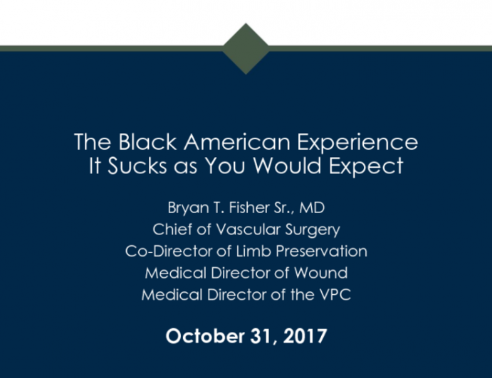 Access to Vascular Care in the US: African American Experience