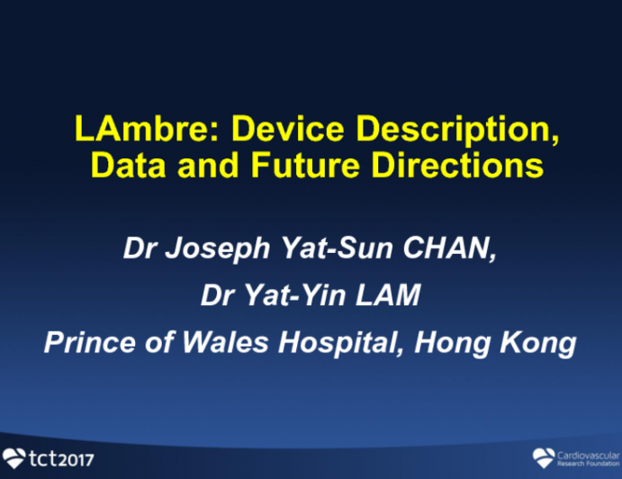 Lambre: Device Description, Data, and Future Directions