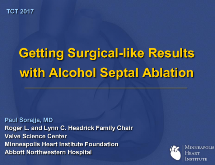 Getting Surgical-like Results With Alcohol Septal Ablation