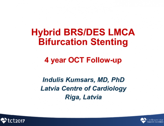 Case #11: Hybrid BRS/DES LMCA Bifurcation Stenting