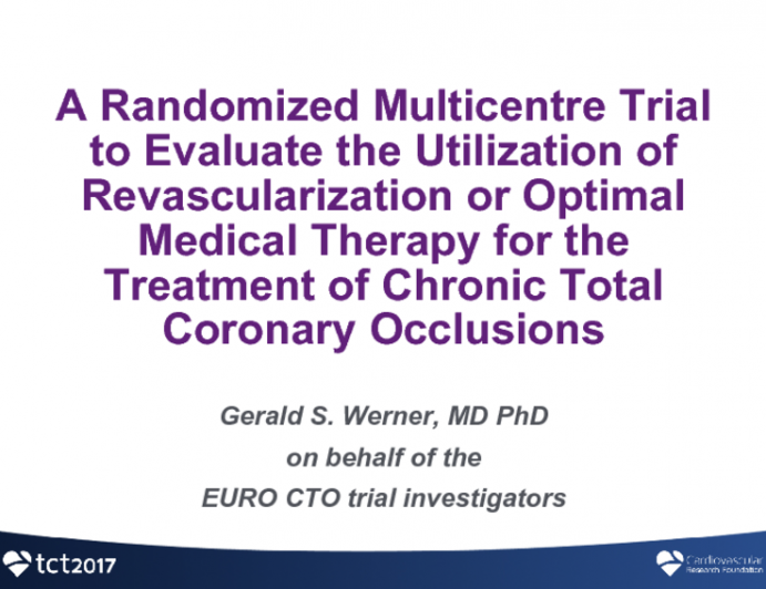 Outcomes and Clinical Implications From the Euro-CTO Trial