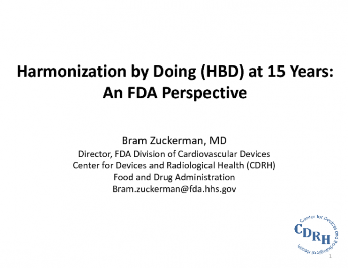 FDA Perspectives on HBD: Past, Present, and Future
