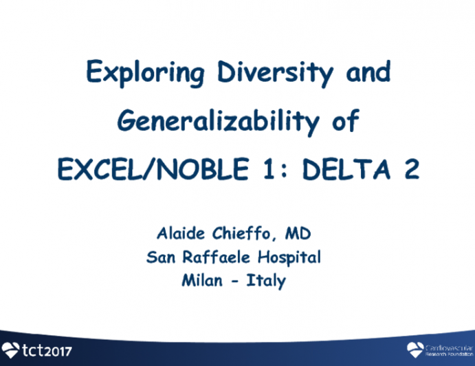 Exploring Diversity and Generalizability of EXCEL/NOBLE I: DELTA-2