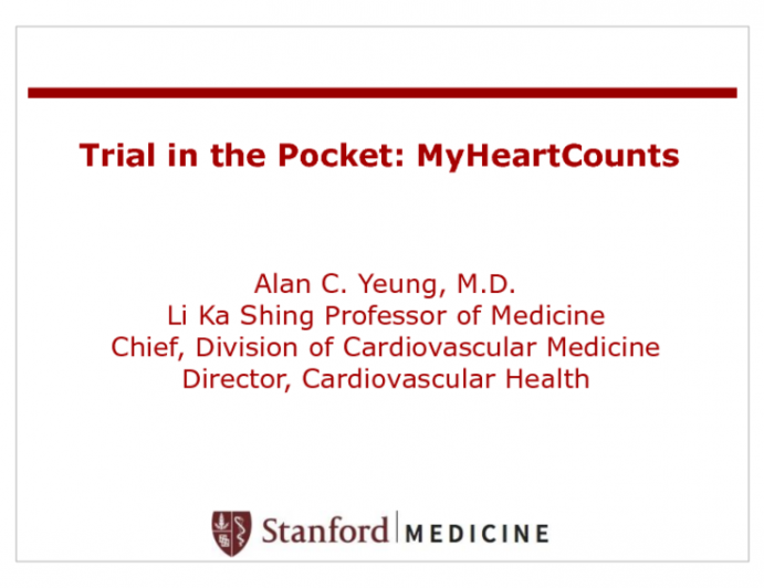 Trial In the Pocket: Myheartcounts