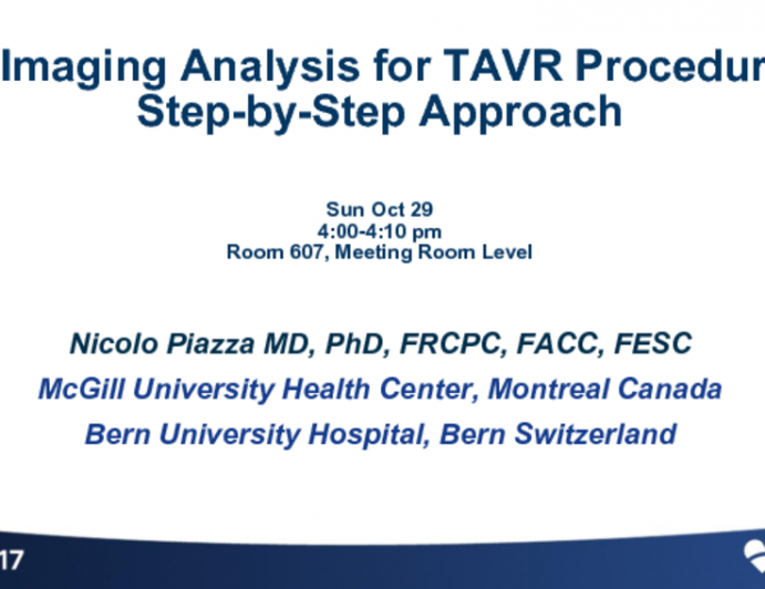 CT Imaging Analysis for TAVR Procedures: Step-By-Step Approach