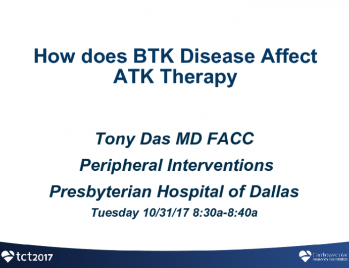 Multilevel Disease: How Does BTK Disease Affect ATK Therapy?