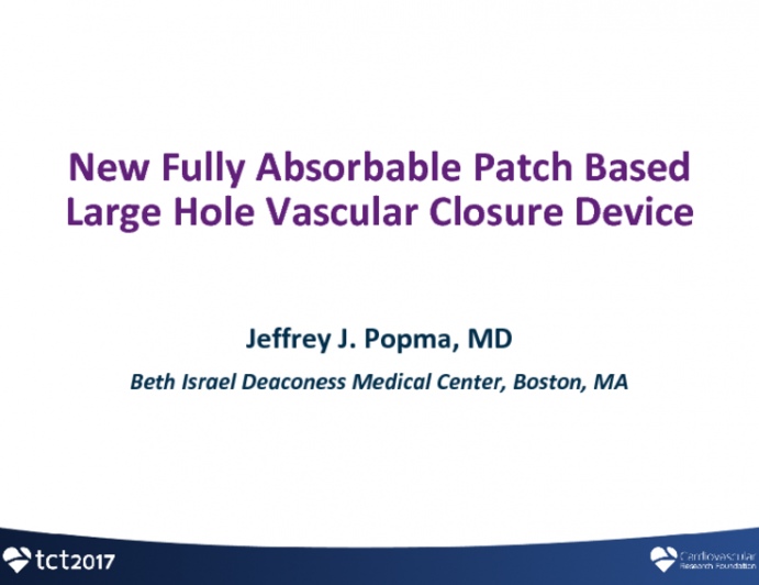 Large-hole Trans-femoral Closure III: The PerQseal Device