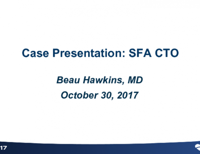 Case Introduction: A Long Segment SFA CTO