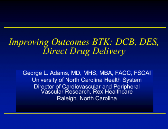 Maximizing Long-term Outcome: DES, DCB, and Combination Therapies