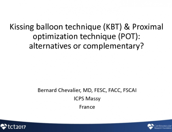 POT vs Kissing Balloon Inflations: Alternatives or Complementary?