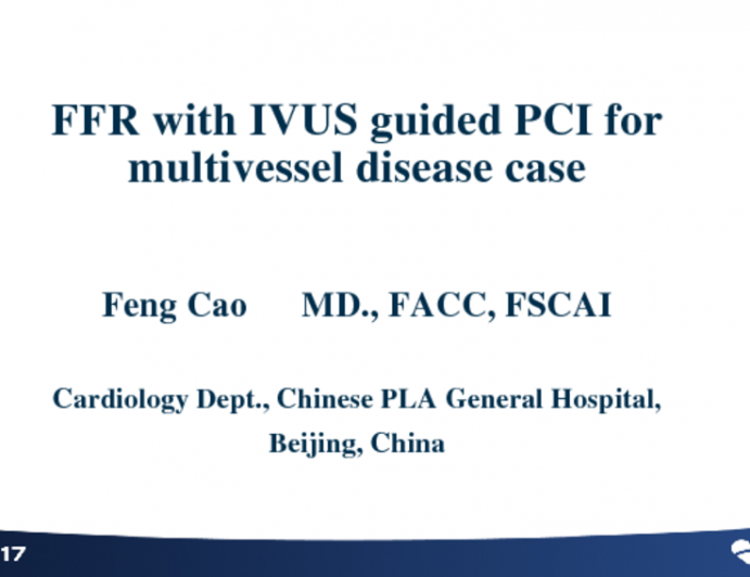 Case Presentation: FFR-Guidance of PCI in MVD