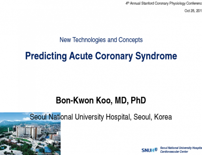 Predicting Acute Coronary Syndrome