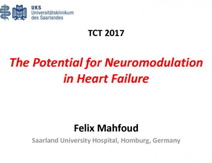 The Potential for Neuromodulation in Heart Failure