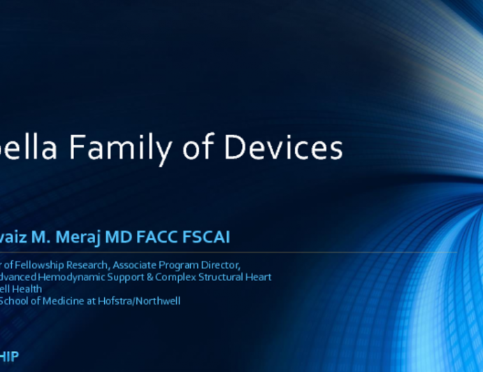 The Impella Family of Devices: Different Tools for Different Conditions