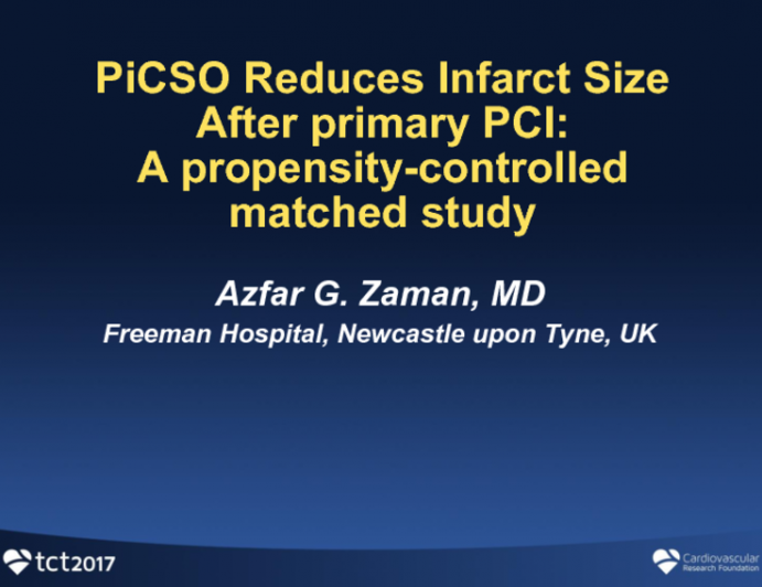 Pressure-controlled Intermittent Coronary Sinus Occlusion Reduces Infarct Size After Primary PCI: A Propensity-controlled Matched Study